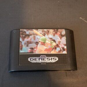 Sports Talk Baseball Sega Genesis Cartridge